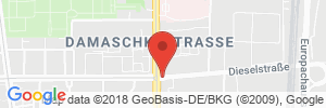 Position der Autogas-Tankstelle: Star Tankstelle Halle, Lars Logwick in 06130, Halle