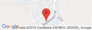 Position der Autogas-Tankstelle: Tankstelle Kern in 66625, Nohfelden