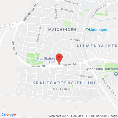 Standort der Tankstelle: Shell Tankstelle in 71069, Sindelfingen