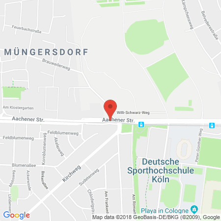 Standort der Autogas Tankstelle: Autogas-Center-Köln in 50858, Köln