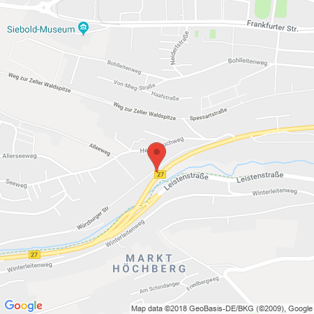 Standort der Tankstelle: Agip Tankstelle in 97204, Hoechberg