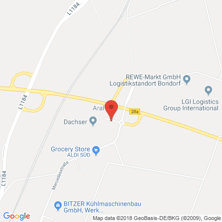 Standort der Tankstelle: ARAL Tankstelle in 72108, Rottenburg/Ergenzing