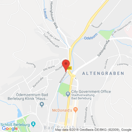 Standort der Tankstelle: ARAL Tankstelle in 57319, Bad Berleburg