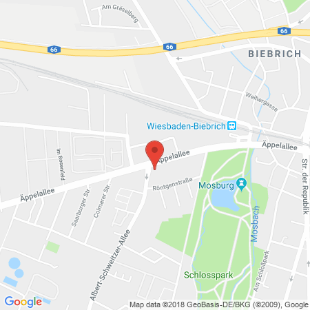 Standort der Tankstelle: Shell Tankstelle in 65203, Wiesbaden